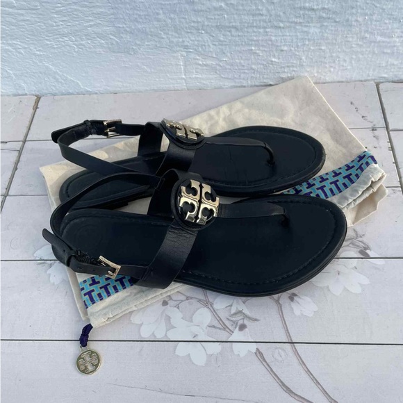 Tory Burch Black Sandals - Picture 2 of 11